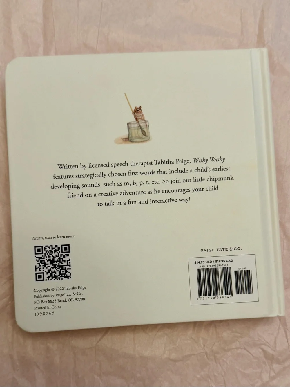 Wishy Washy: First Words + Colors Board Book